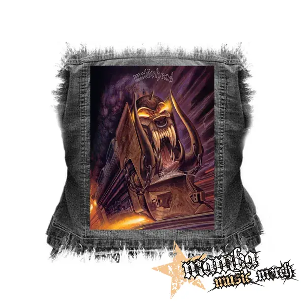 MOTORHEAD - Orgasmatron - chrbtová nášivka (36 x 27 cm)
