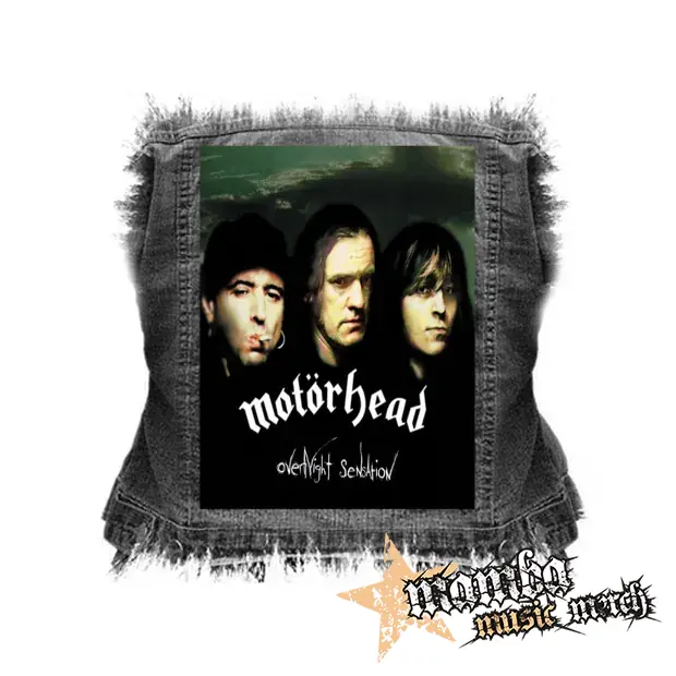 MOTORHEAD - Overnight Sensation - chrbtová nášivka (36 x 27 cm)