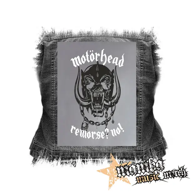 MOTORHEAD - Remorse No - chrbtová nášivka (36 x 27 cm)