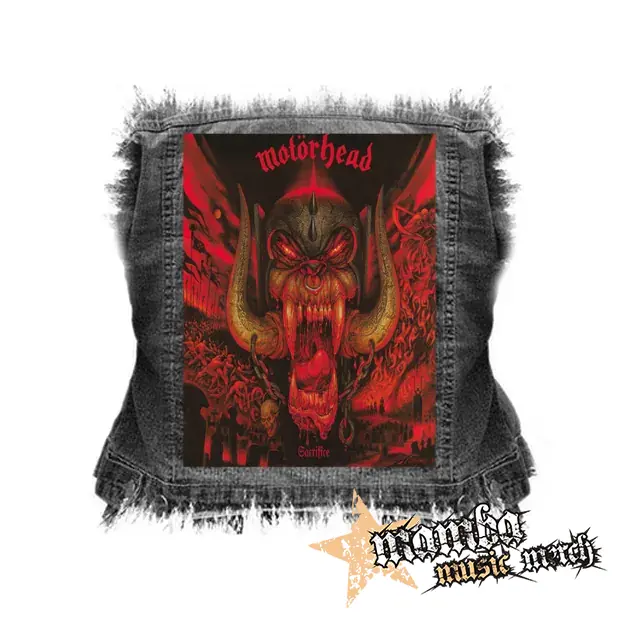 MOTORHEAD - Sacrifice - chrbtová nášivka (36 x 27 cm)