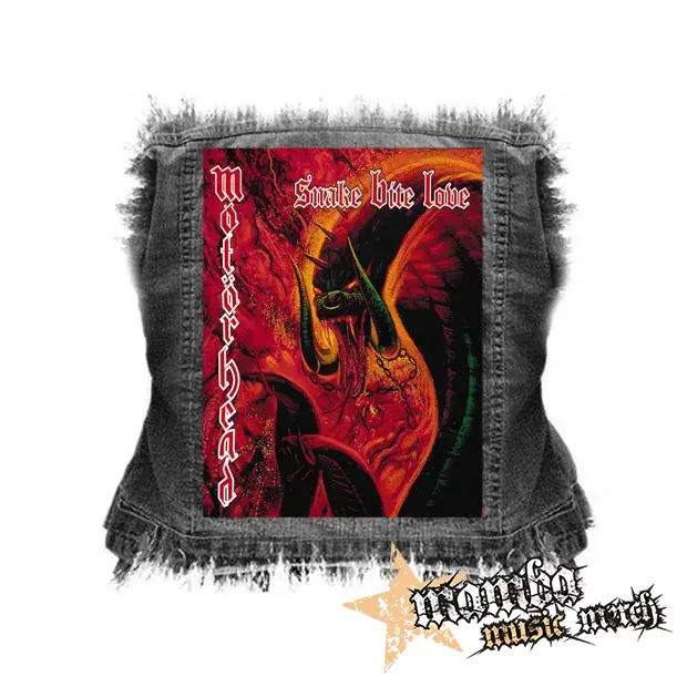 MOTORHEAD - Snake Bite Love - chrbtová nášivka (36 x 27 cm)