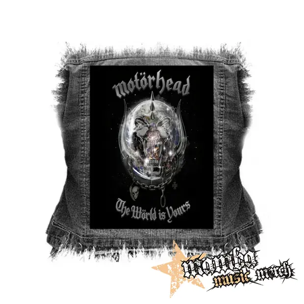 MOTORHEAD - The World Is Yours - chrbtová nášivka (36 x 27 cm)