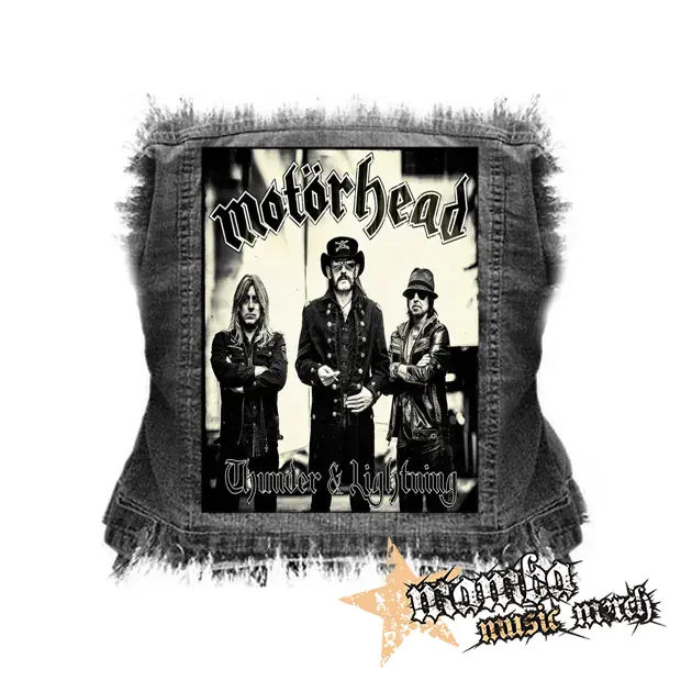 MOTORHEAD - Thunder & Lightning - chrbtová nášivka (36 x 27 cm)