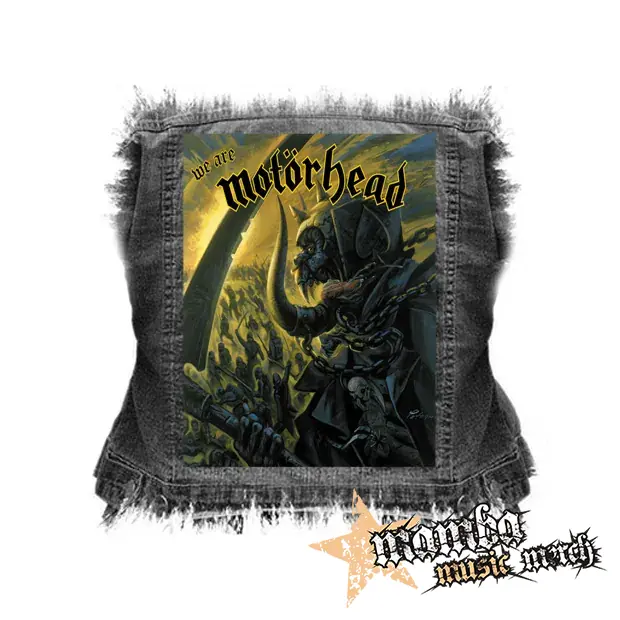 MOTORHEAD - We Are Motörhead - chrbtová nášivka (36 x 27 cm)