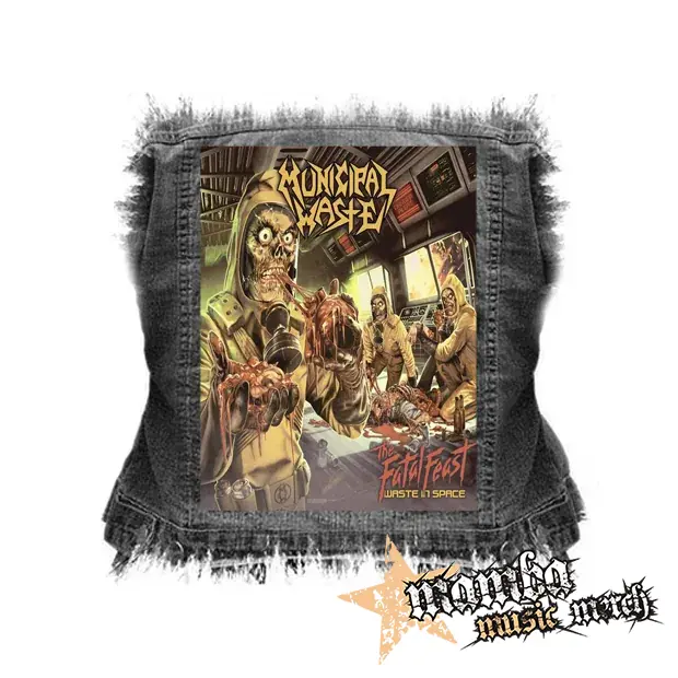 MUNICIPAL WASTE - The Fatal Feast - chrbtová nášivka (36 x 27 cm)