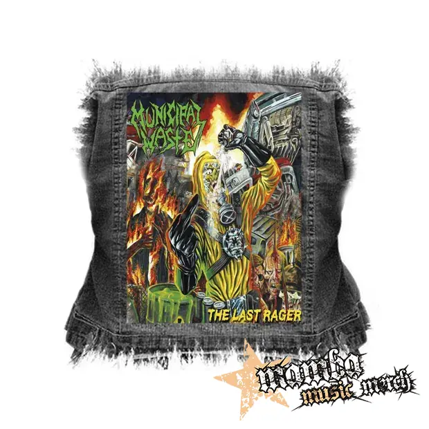 MUNICIPAL WASTE - The Last Rager - chrbtová nášivka (36 x 27 cm)