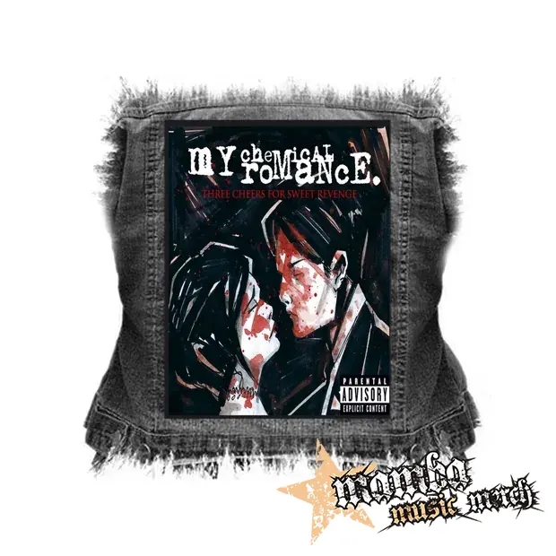 MY CHEMICAL ROMANCE - Three Cheers for Sweet Revenge - chrbtová nášivka (36 x 27 cm)