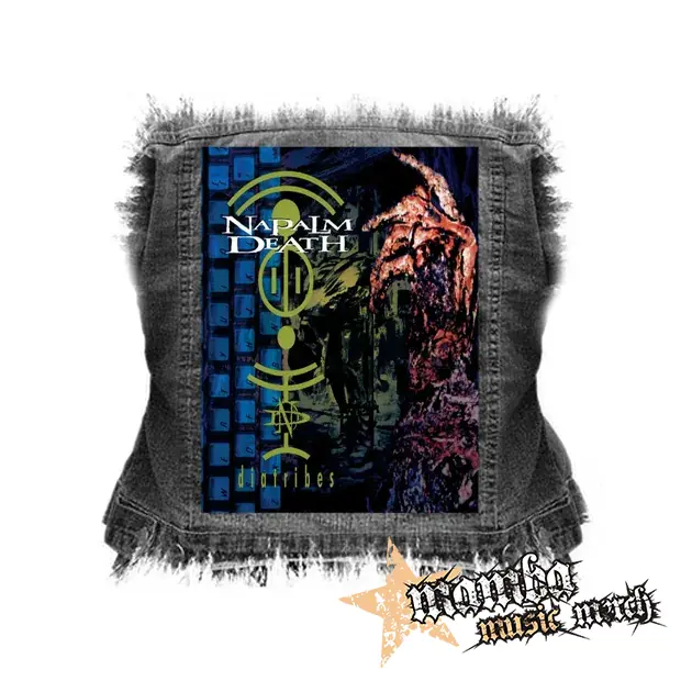 NAPALM DEATH - Diatribes - chrbtová nášivka (36 x 27 cm)