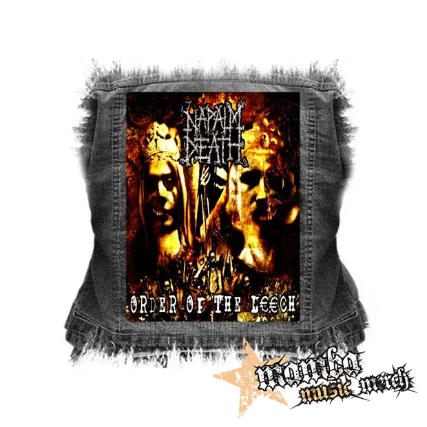 NAPALM DEATH - Order Of The Leech - chrbtová nášivka (36 x 27 cm)