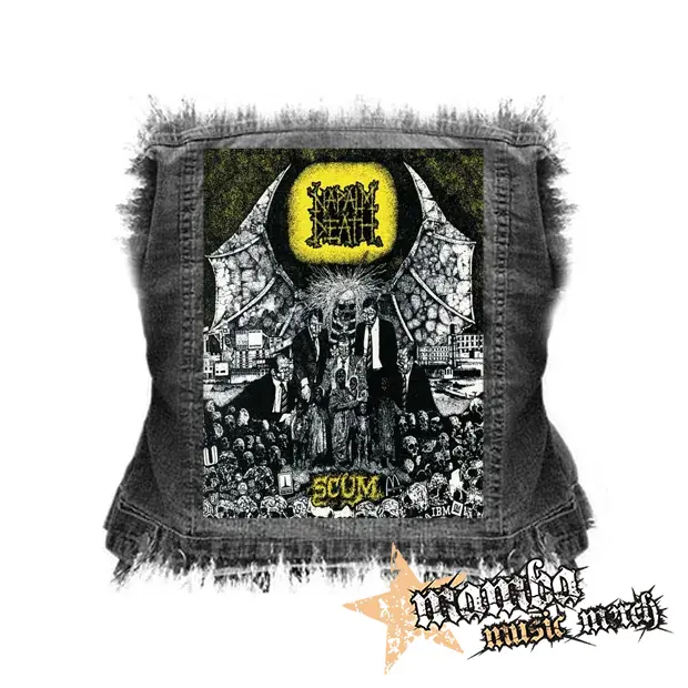 NAPALM DEATH - Scum - chrbtová nášivka (36 x 27 cm)