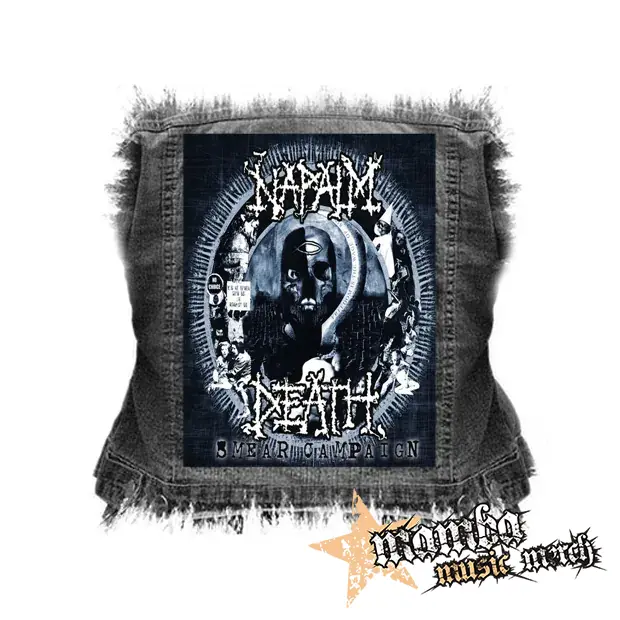 NAPALM DEATH - Smear Campaign - chrbtová nášivka (36 x 27 cm)