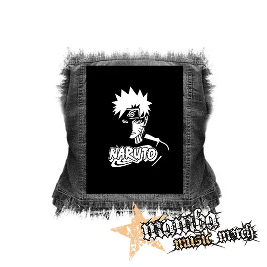 NARUTO - MANGA  - Portrait Motive 2 - chrbtová nášivka (36 x 27 cm)