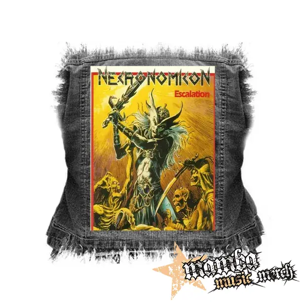 NECRONOMICON - Escalation - chrbtová nášivka (36 x 27 cm)