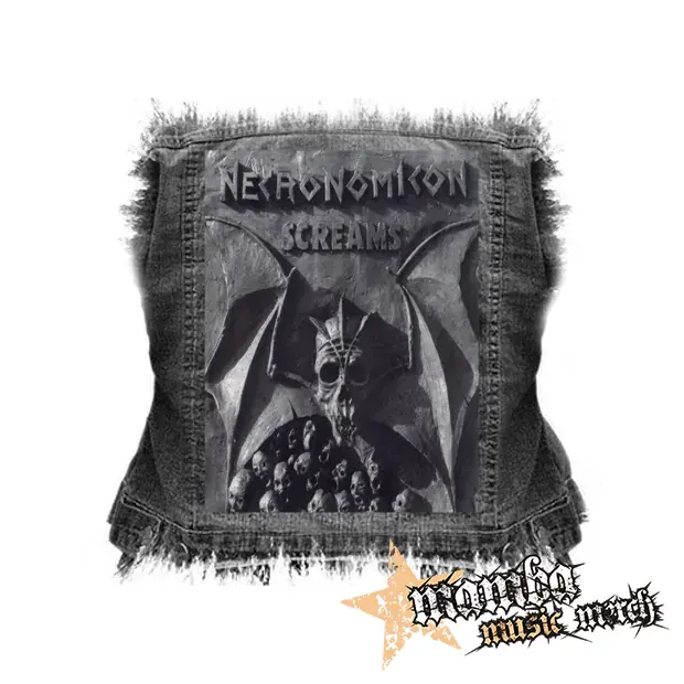 NECRONOMICON - Screams - chrbtová nášivka (36 x 27 cm)