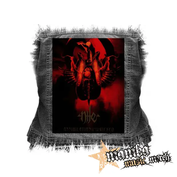 NILE - Annihilation of the Wicked - chrbtová nášivka (36 x 27 cm)