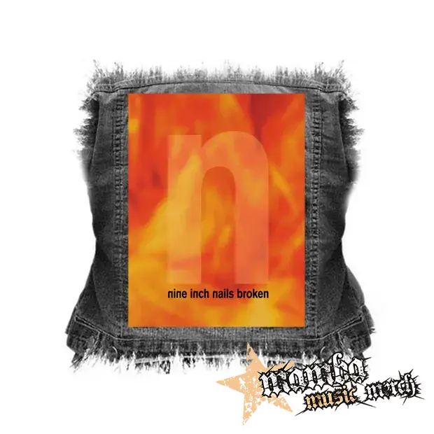 NINE INCH NAILS - Broken - chrbtová nášivka (36 x 27 cm)