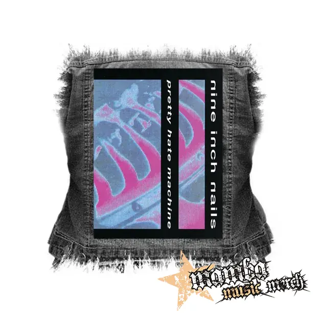NINE INCH NAILS - Pretty Hate Machine - chrbtová nášivka (36 x 27 cm)