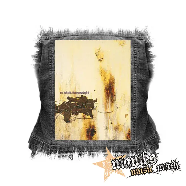 NINE INCH NAILS - The Downward Spiral - chrbtová nášivka (36 x 27 cm)