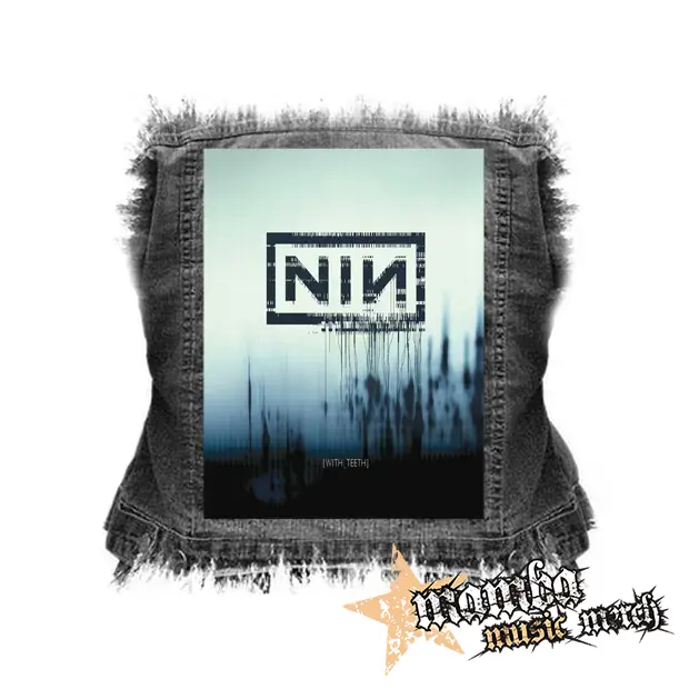 NINE INCH NAILS - With Teeth - chrbtová nášivka (36 x 27 cm)