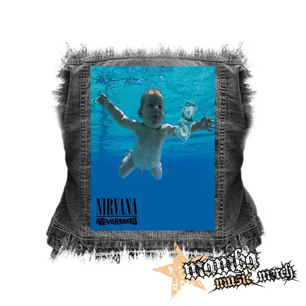 NIRVANA - Nevermind - chrbtová nášivka (36 x 27 cm)