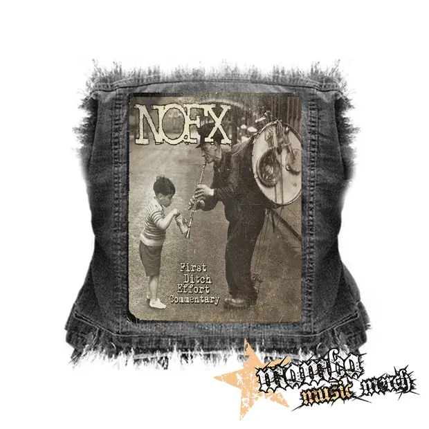 NOFX - First Ditch Effort - chrbtová nášivka (36 x 27 cm)