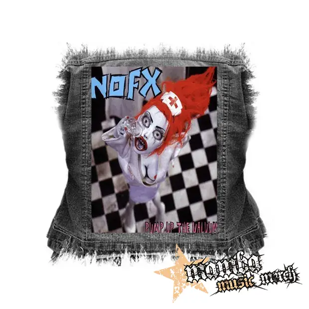NOFX - Pump Up The Valuum - chrbtová nášivka (36 x 27 cm)