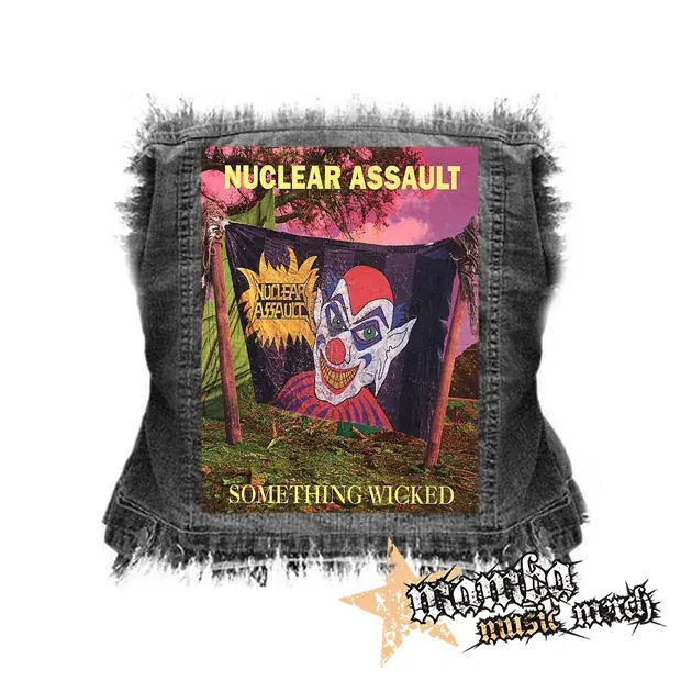 NUCLEAR ASSAULT - Something Wicked - chrbtová nášivka (36 x 27 cm)