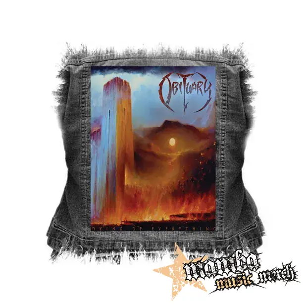 OBITUARY - Dying of Everything - chrbtová nášivka (36 x 27 cm)