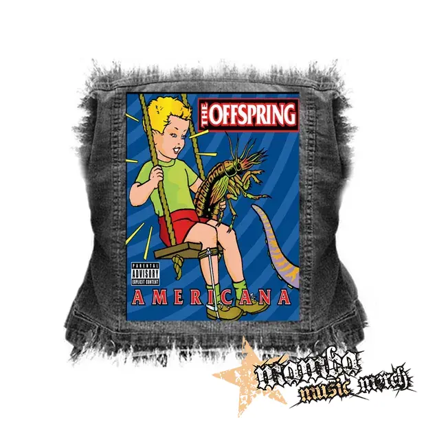 OFFSPRING - Americana - chrbtová nášivka (36 x 27 cm)