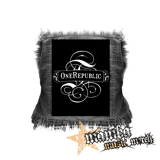 ONE REPUBLIC - Logo - chrbtová nášivka (36 x 27 cm)