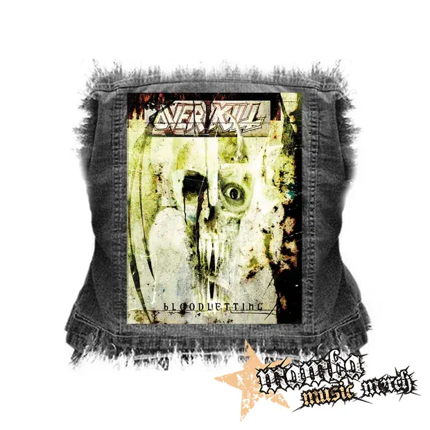 OVERKILL - Bloodletting - chrbtová nášivka (36 x 27 cm)