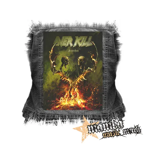OVERKILL - Scorched - chrbtová nášivka (36 x 27 cm)