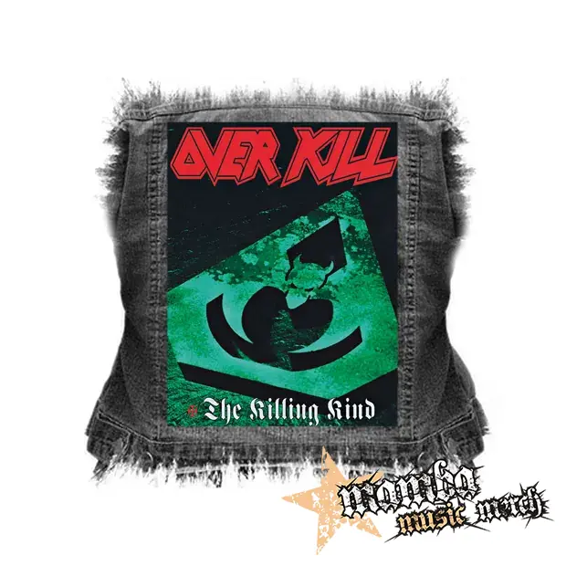 OVERKILL - The Killing Kind - chrbtová nášivka (36 x 27 cm)