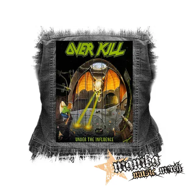 OVERKILL - Under the Influence - chrbtová nášivka (36 x 27 cm)