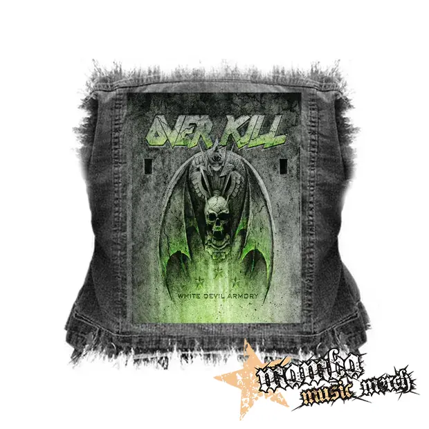 OVERKILL - White Devil Armory - chrbtová nášivka (36 x 27 cm)