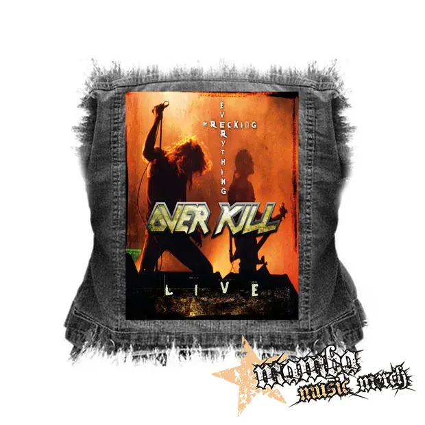 OVERKILL - Wrecking Everything - chrbtová nášivka (36 x 27 cm)