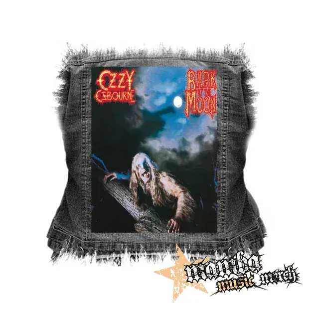 OZZY OSBOURNE - Bark At The Moon - chrbtová nášivka (36 x 27 cm)