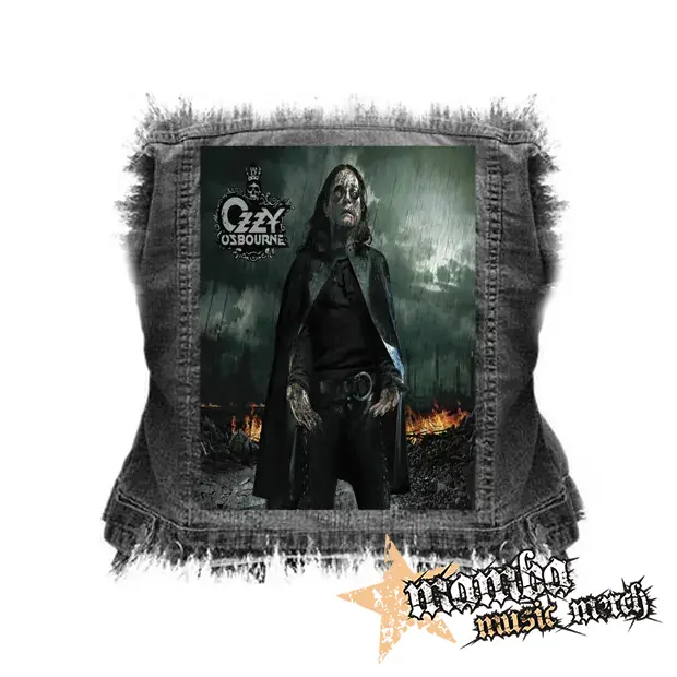 OZZY OSBOURNE - Black Rain - chrbtová nášivka (36 x 27 cm)