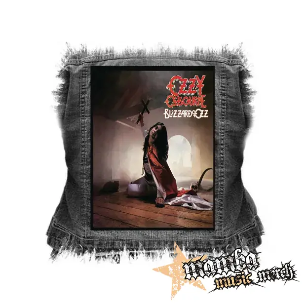 OZZY OSBOURNE - Blizzard Of Ozz - chrbtová nášivka (36 x 27 cm)