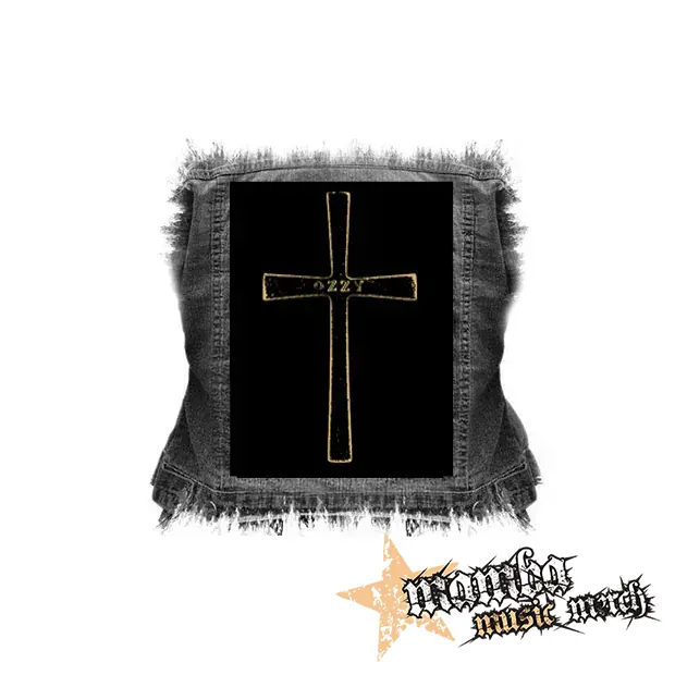 OZZY OSBOURNE - Cross - chrbtová nášivka (36 x 27 cm)