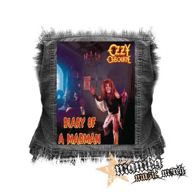 OZZY OSBOURNE - Diary Of A Madman - chrbtová nášivka (36 x 27 cm)