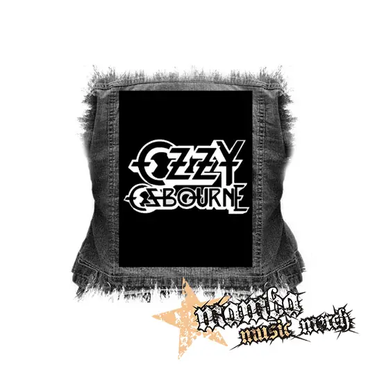 OZZY OSBOURNE - Logo - chrbtová nášivka (36 x 27 cm)
