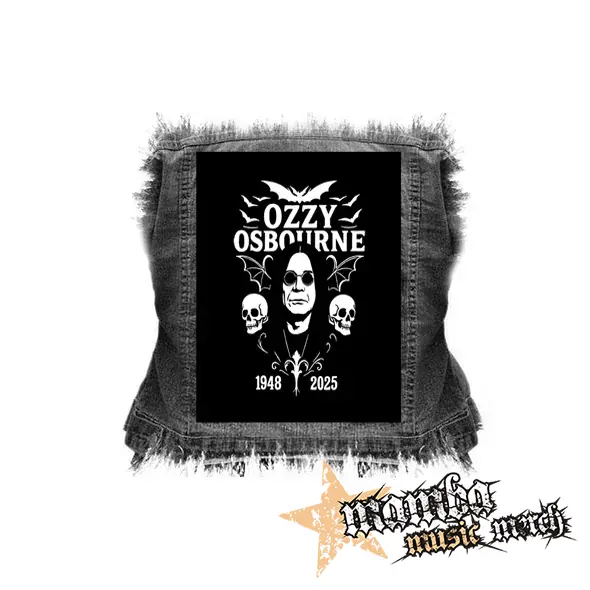 OZZY OSBOURNE - Skull Bat Forever - chrbtová nášivka (36 x 27 cm)