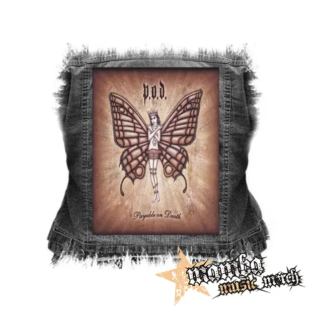 P.O.D. - Payable on Death (U.S. Version) - chrbtová nášivka (36 x 27 cm)