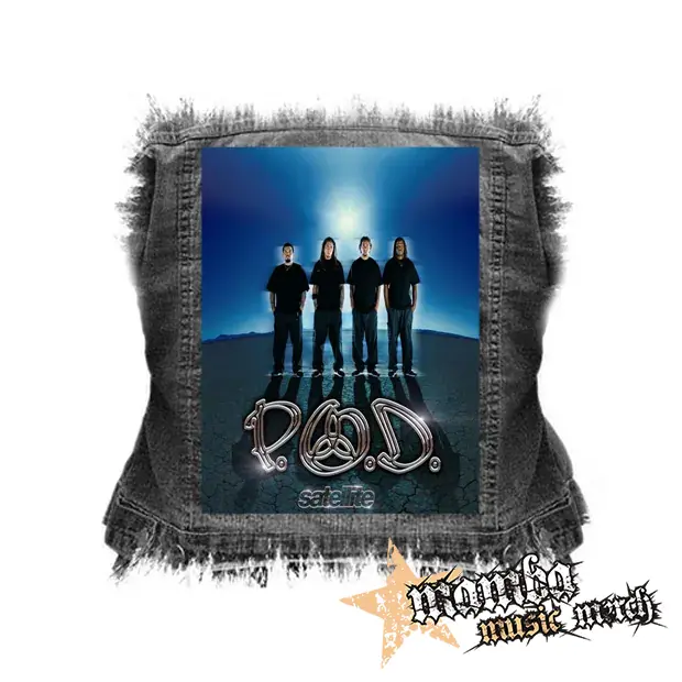 P.O.D. - Satellite - chrbtová nášivka (36 x 27 cm)