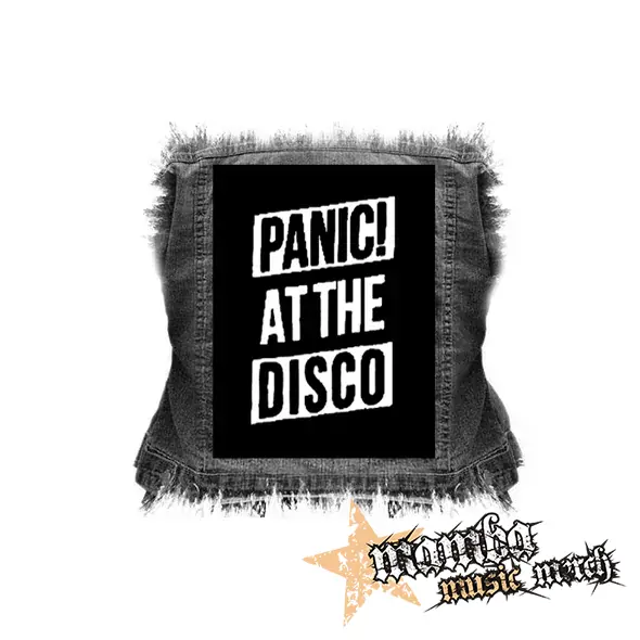PANIC AT THE DISCO - Big Logo - chrbtová nášivka (36 x 27 cm)