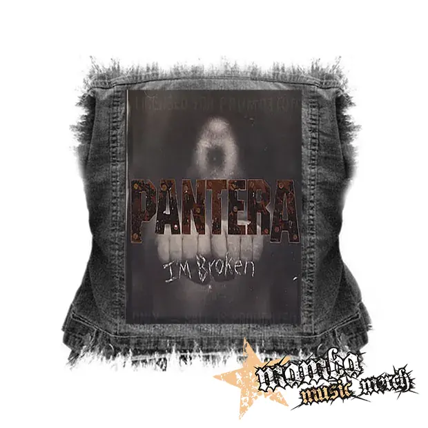 PANTERA - I´m Broken - chrbtová nášivka (36 x 27 cm)