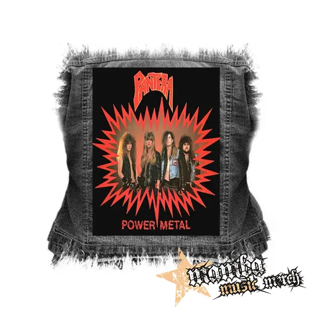 PANTERA - Power Metal - chrbtová nášivka (36 x 27 cm)