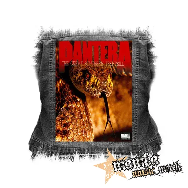 PANTERA - The Great Southern Trendkill - chrbtová nášivka (36 x 27 cm)