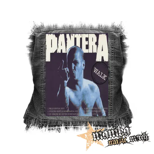 PANTERA - Walk - chrbtová nášivka (36 x 27 cm)
